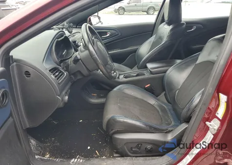 2015 Chrysler 200 S from USA, damaged, VIN 1C3CCCBBXFN559902